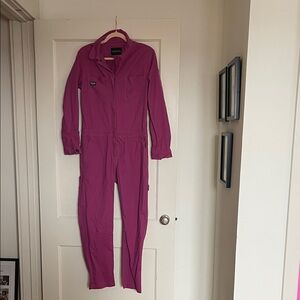 Wildfang Women's Vibrant Pink Jumpsuit